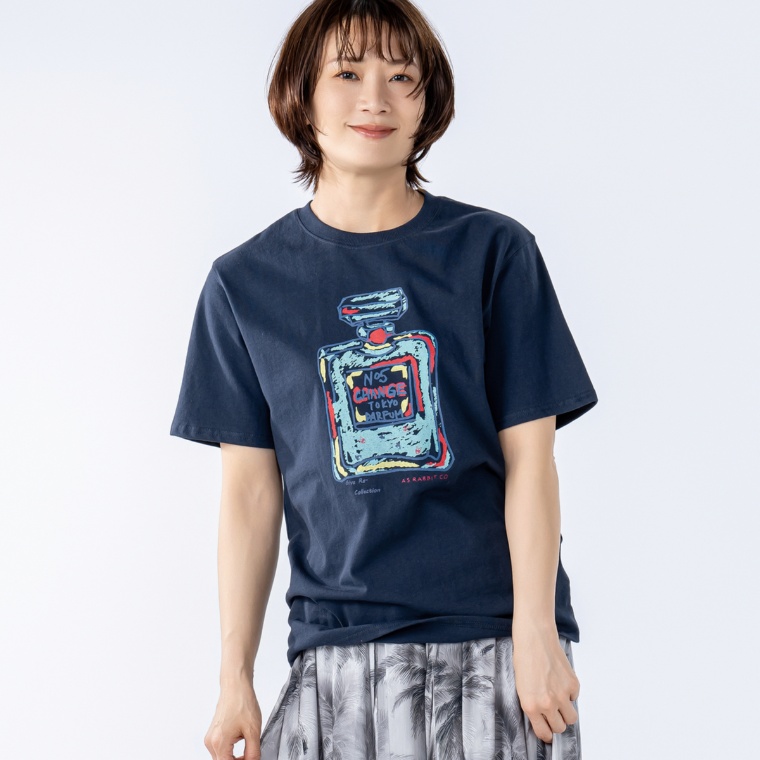 GRC エーズラビットコラボプリントTシャツ