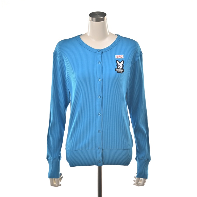 GRC エーズラビットコラボワッペン付カーディガン