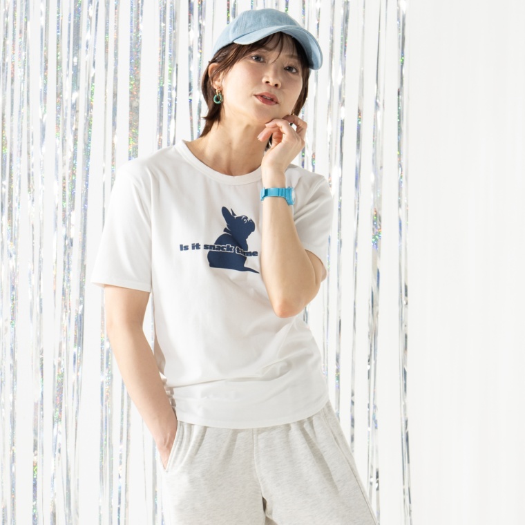 GRC UVカットクルーネック半袖プルオーバー