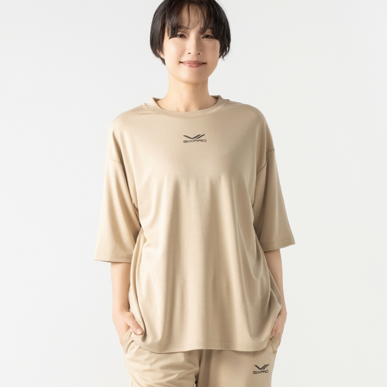 SIXPAD リカバリーウェアスリープ半袖トップス男女兼用