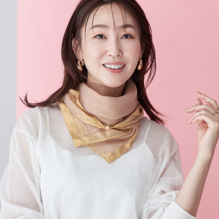MARIAL 簡単アレンジ マグネットスカーフ
