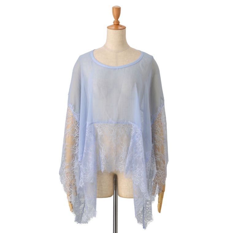 MARIAL 着られるスカーフ レースホールタイプ