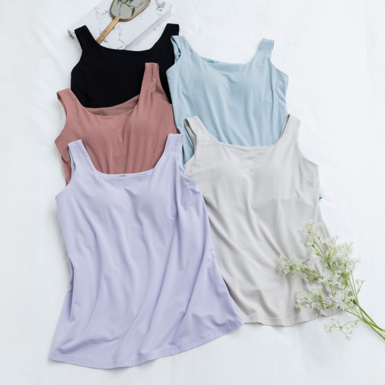 モアナモリーズ 森みなのエアリーブラキャミ カラー選べる2点