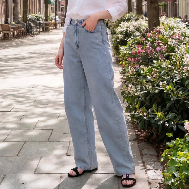 Provador ストレッチデニム カーブパンツ