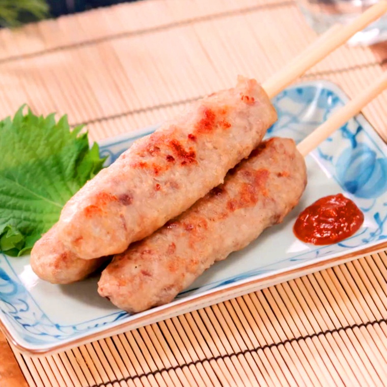 味の牛たん喜助 牛たんつくね串 [5本×3袋]