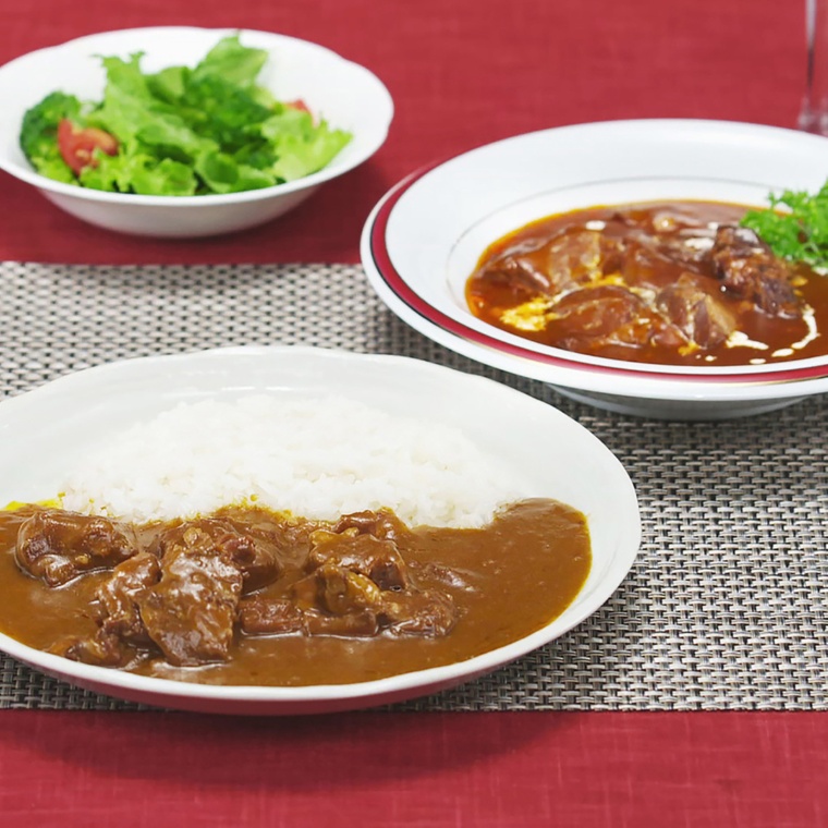 味の牛たん喜助たっぷり牛たんカレー&シチュー4袋