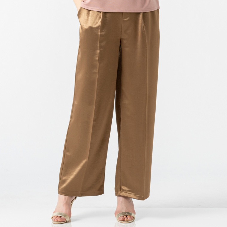 JEWEL MORRY’S ベルト付セレブカジュアルシャイニーパンツ