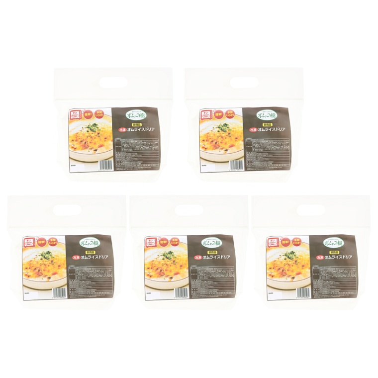 ポムの樹オムライスドリア5個