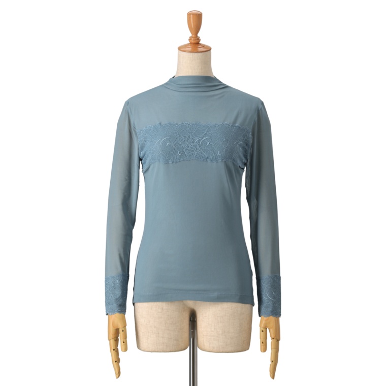 九鬼さんのうるおいチュールボトルネックインナー