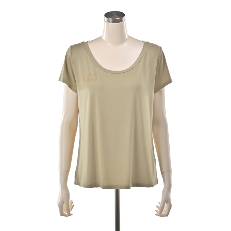 KawaiOkada自分の時間 ソフトジャージコンパクトTシャツ