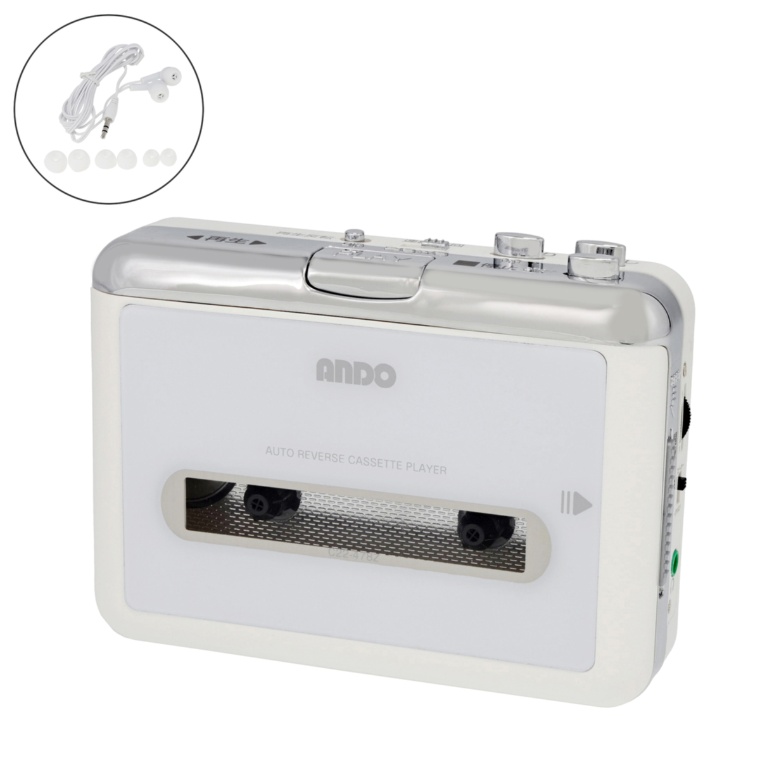 ANDO両面再生カセットプレーヤー