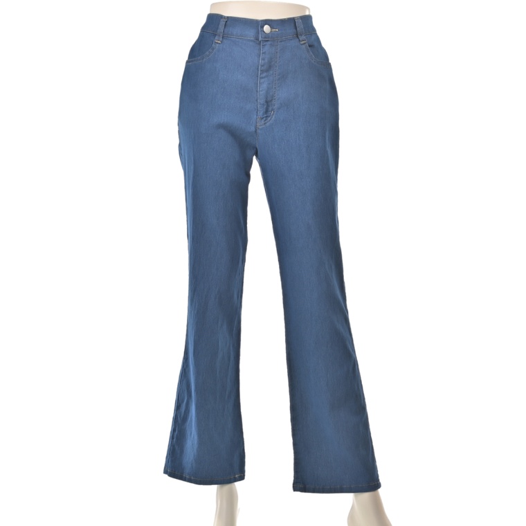 Provador ツイストドビー デニム フレアーパンツ