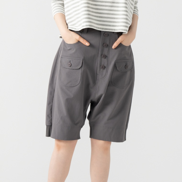 KiKKi サルエルショートパンツ