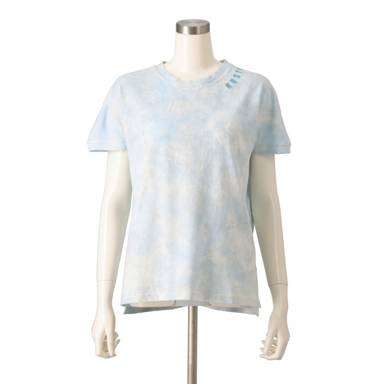 RUSTY タイダイ染めフレンチスリーブTシャツ
