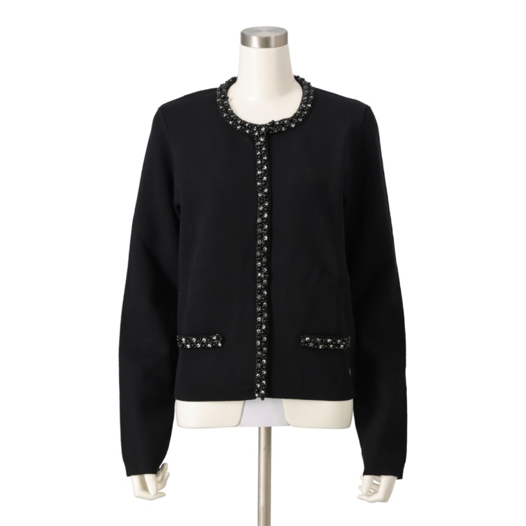 GUESS ビジューニットカーディガン