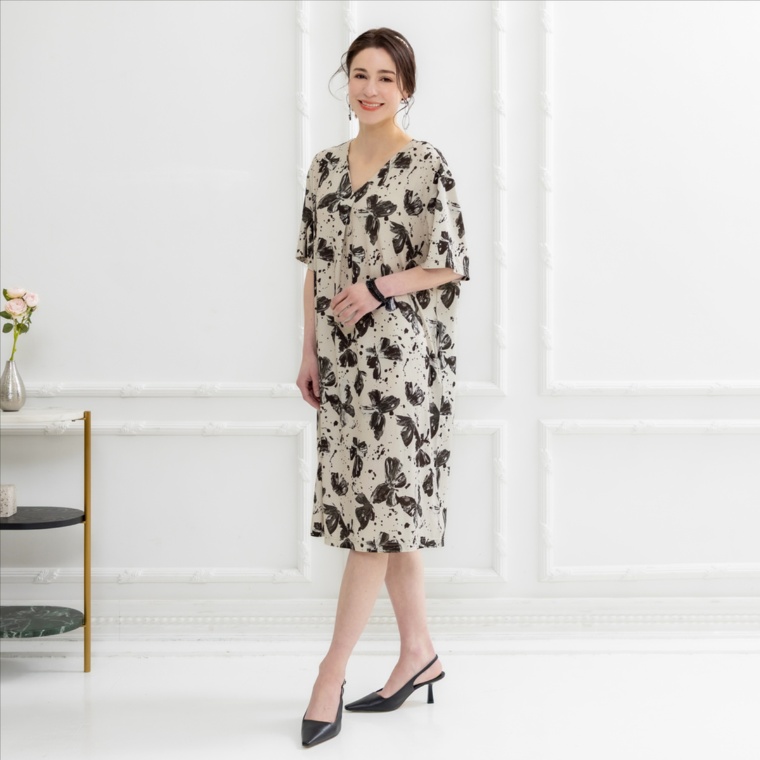 HANAE MORI チュニックワンピース