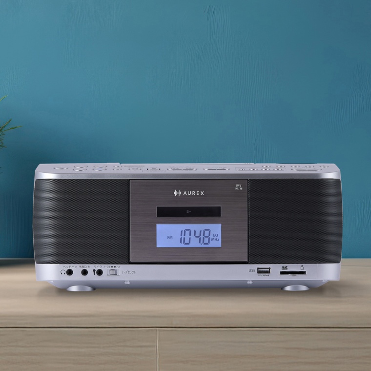 東芝 SD/USB/CDラジオカセットレコーダー
