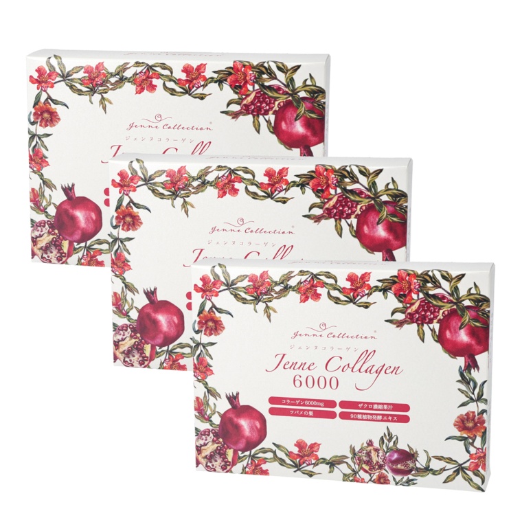 ジェンヌコレクション ハリのある毎日にジェンヌコラーゲン3箱