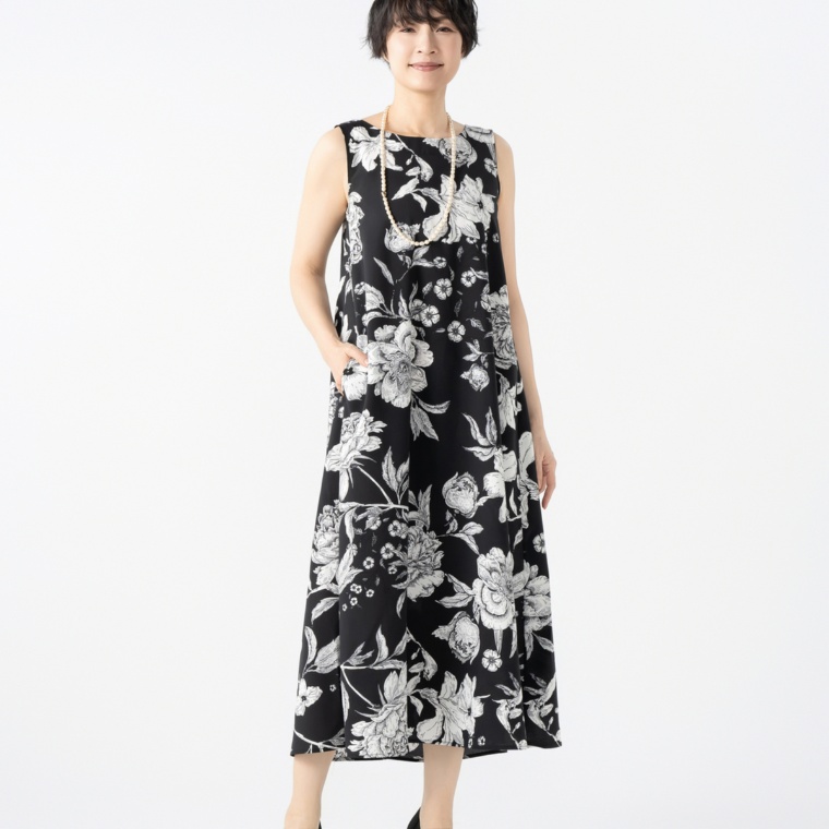 ANNE COQUINE選べる身丈2WAYバックリボンワンピース