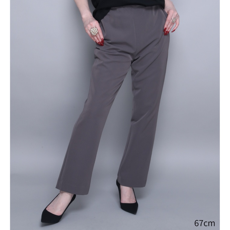 ANNE COQUINE 選べる股下美脚ツイルストレッチパンツ