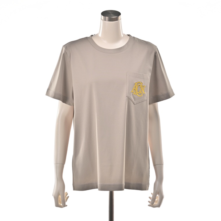 ANNE COQUINE 接触冷感シルケットスムースTシャツ