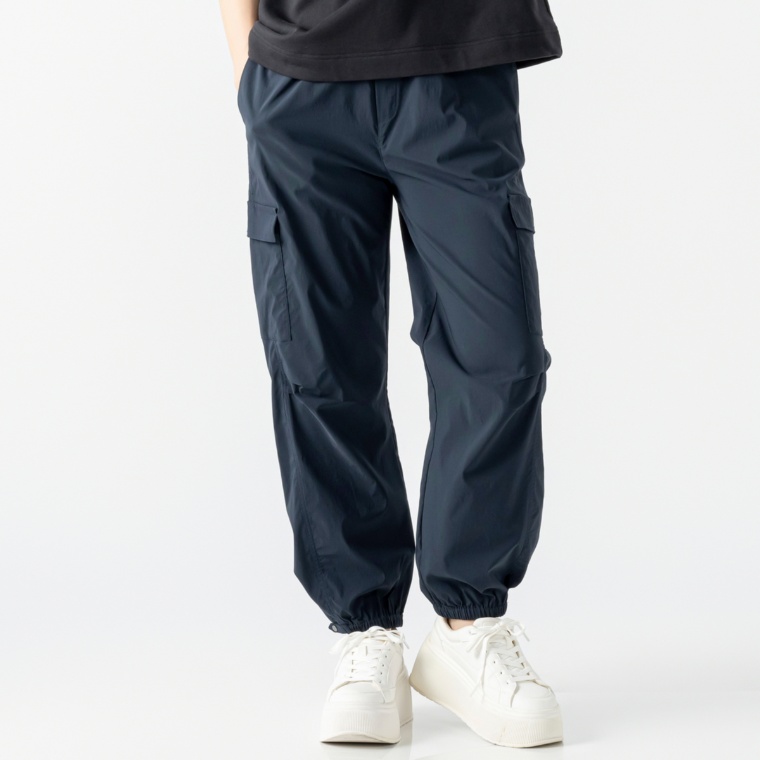 Carney すっきり見えストレッチジョガーパンツ