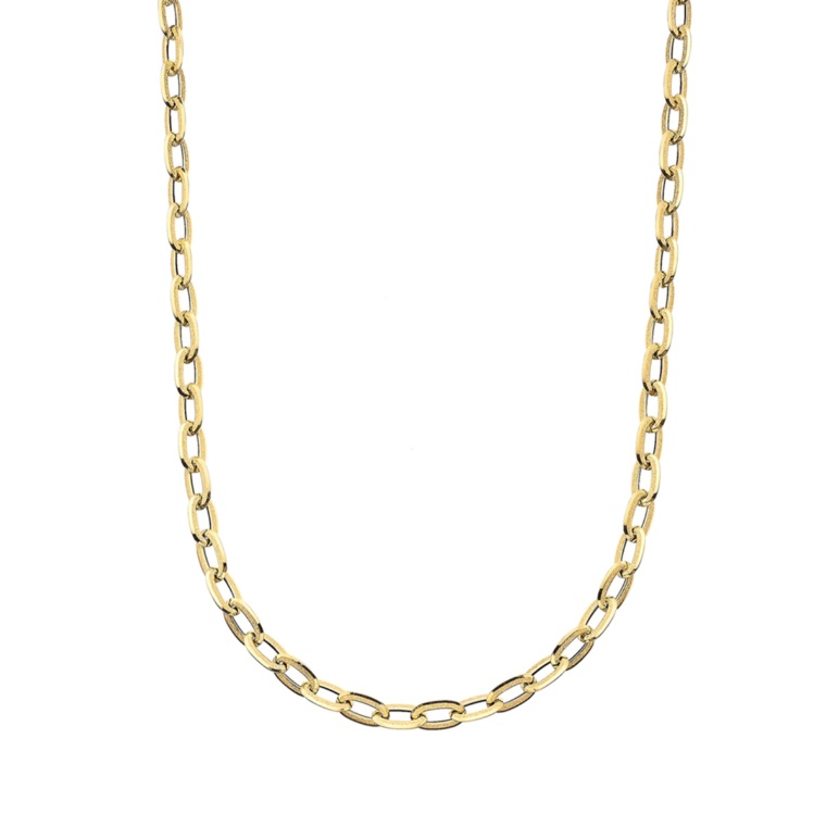 UNOAERRE 18KYG カルテッロデザイン ネックレス