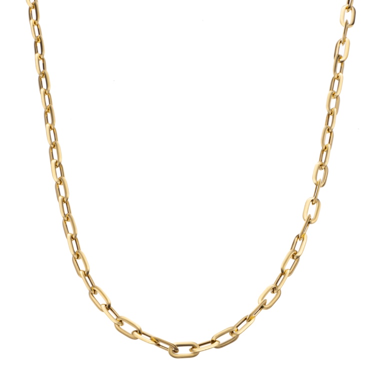 UNOAERRE 18KYG サンクレアチェーンネックレス