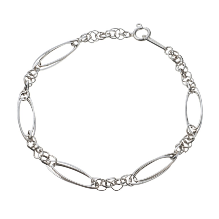 純プラチナ アステリア デザイン ブレスレット