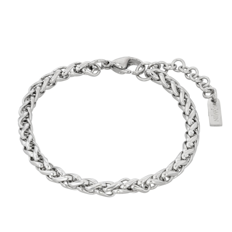 エイメン ステンレス スピガチェーン ブレスレット