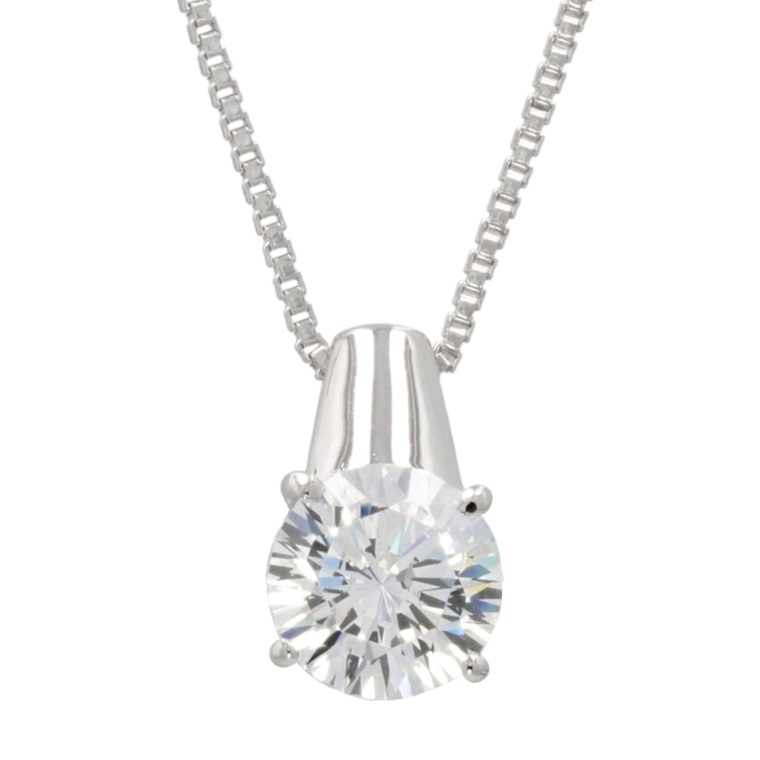 DIAMONIQUEヴィーナスアロー SV925 ペンダント約2.0ct