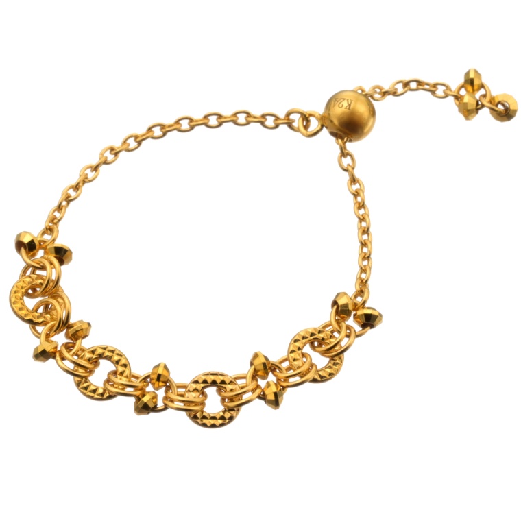 純金 オービット チェーンリング