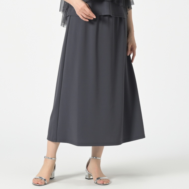 CARRIERE 大人のリラックスナロースカート