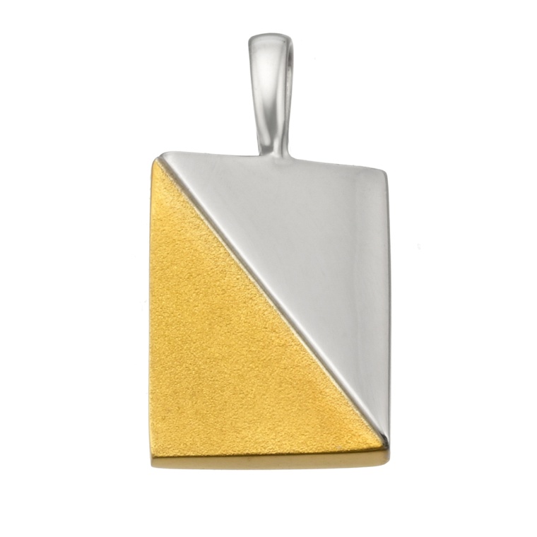 純プラチナ/純金 ミラージュ デザイン ペンダントヘッド