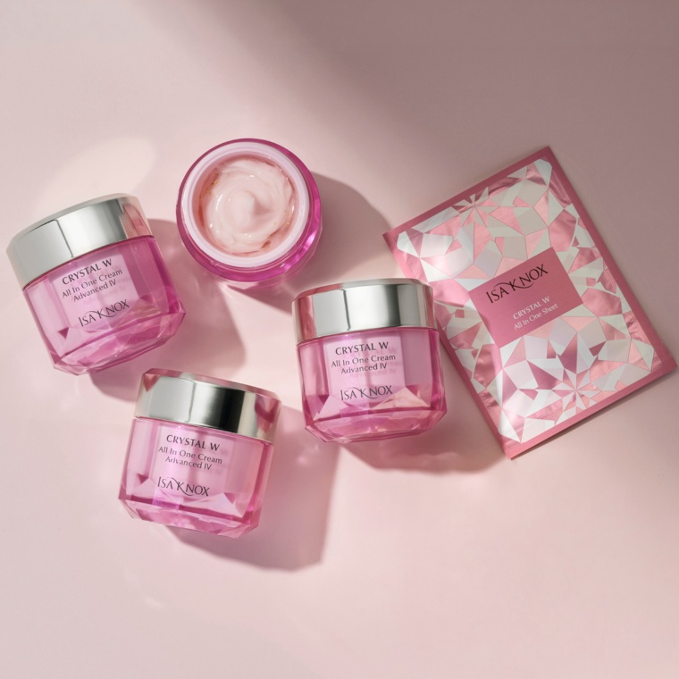 イザノックスクリスタルWオールインワンクリームADIV 4個特別セット