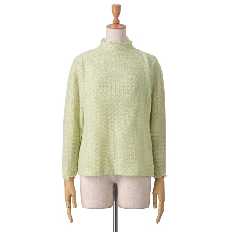 Ciel Lavie レース調ジャガードプルオーバー