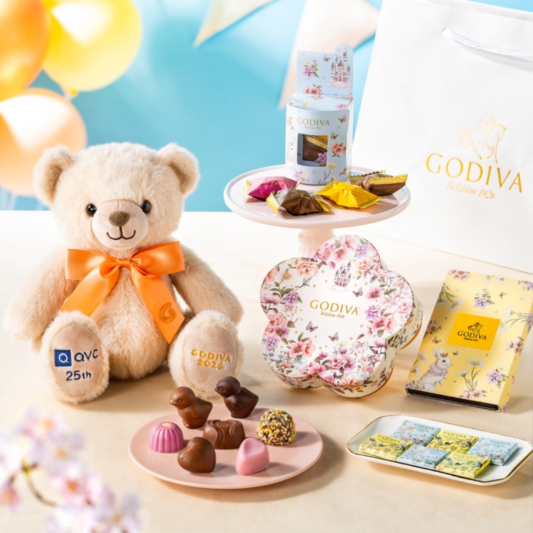 ゴディバ QVCバースデープレミアムセットベア付