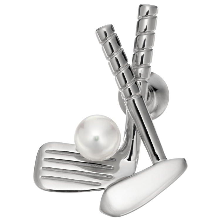 IRIS bis by イリスパイラ 和真珠ブローチ オーガスタ