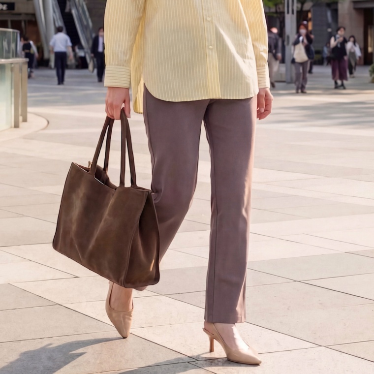 Provador リフレ綿使用 レギテコ ストレートパンツ