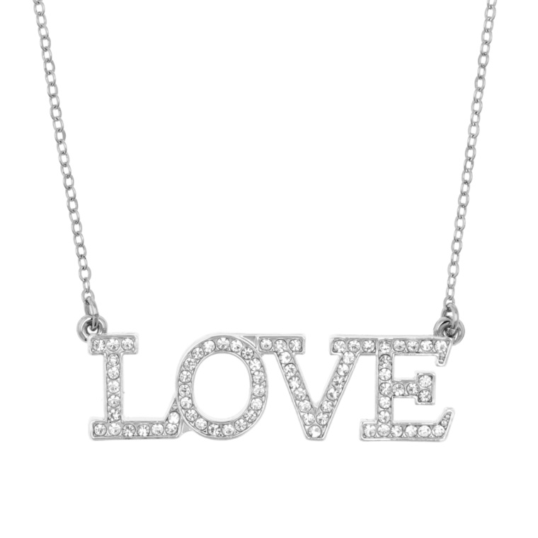 &LOVE キラキラLOVEネックレス