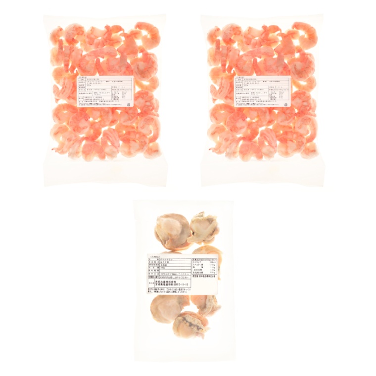 目利きが選んだ 冷凍海老&ボイルホタテ特別セット