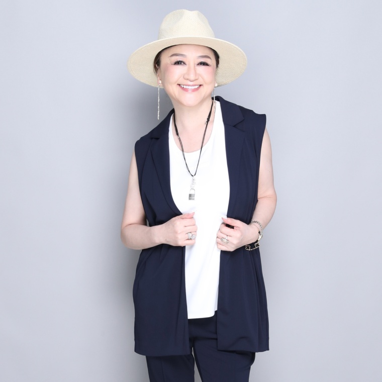 ANNE COQUINE 強撚スムースジャージージレ