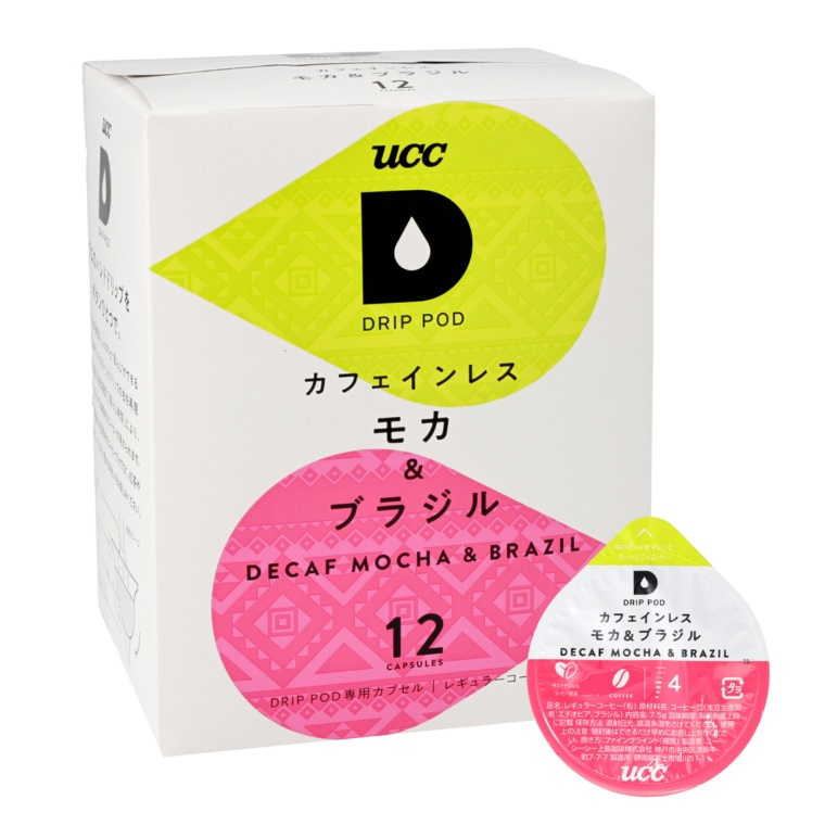 UCC ドリップポッド カフェインレス モカ&ブラジル