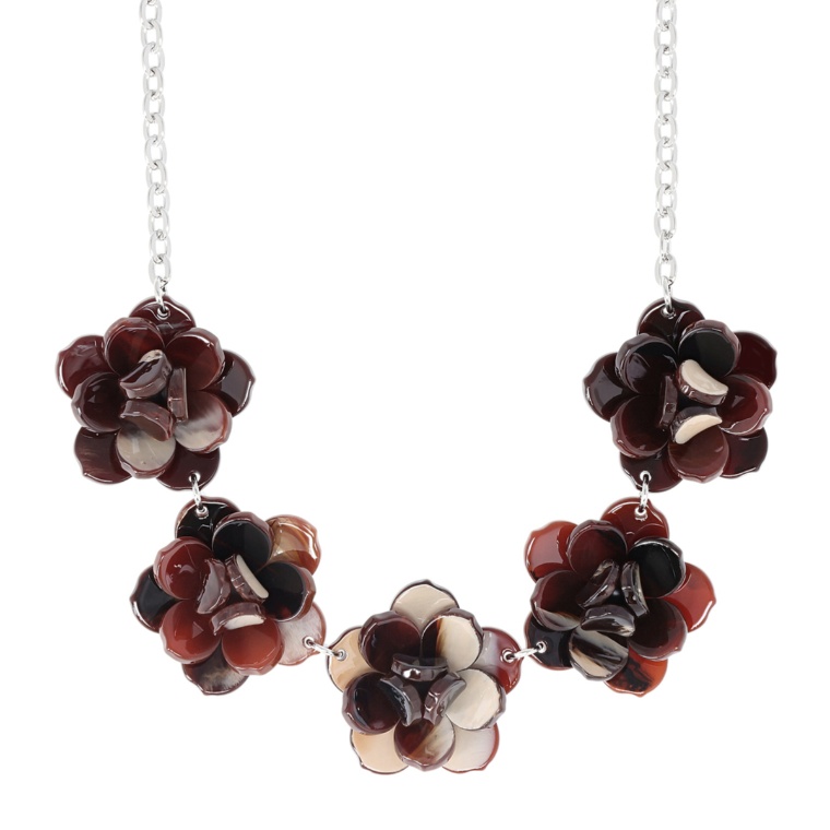 JinkaNezu キャラメルブロッサム ネックレス