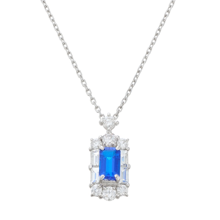 アウィナイト PT ペンダント 0.214ct