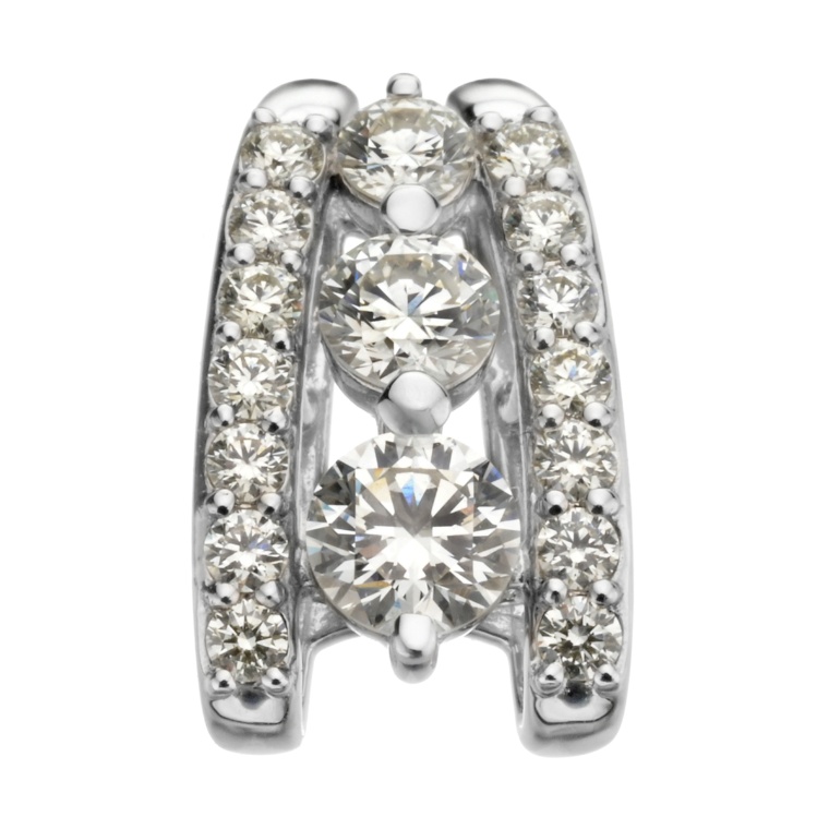 ボツワナ産ダイヤモンド PTペンダントヘッド 計0.53ctUP