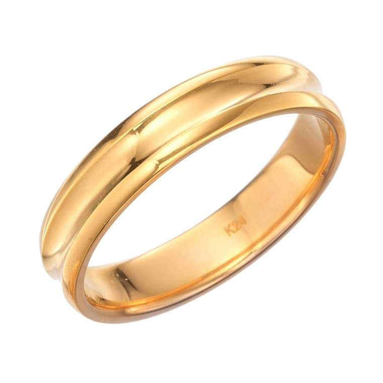 マエストロ 純金 インカーブリング