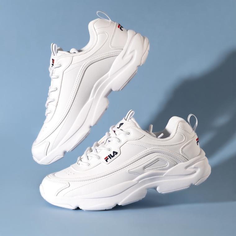FILA 軽量 高クッション シンプルデザイン スニーカー