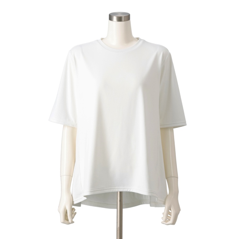 TEIJIN 着心地さらさら2重構造デルタTシャツ