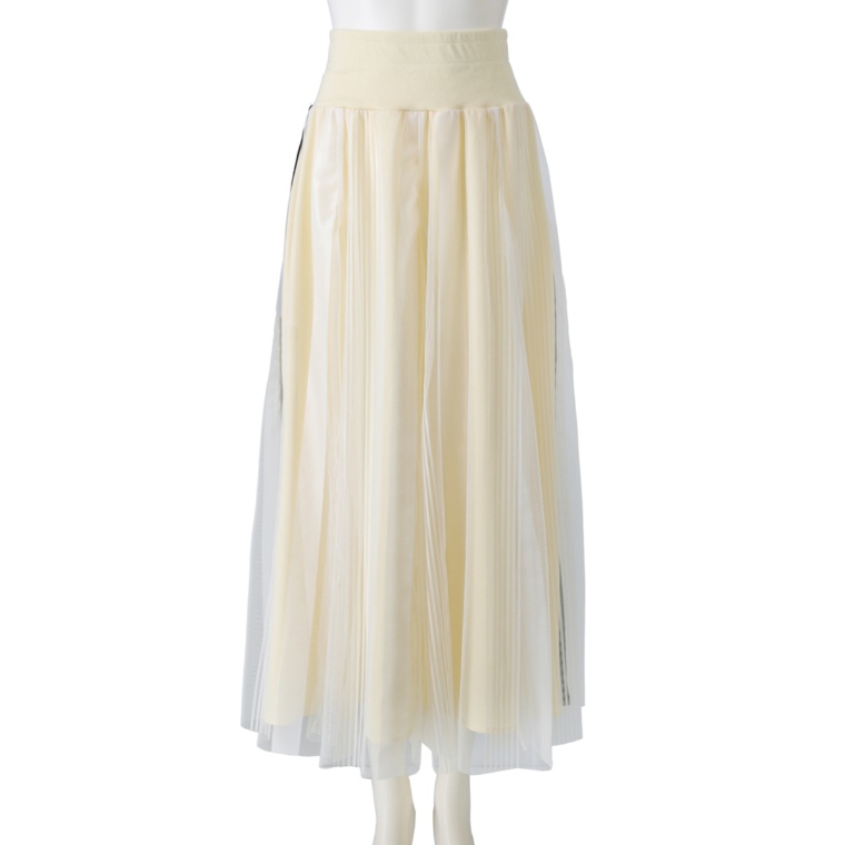 KILA MODA シアーストライプエアリーロングスカート